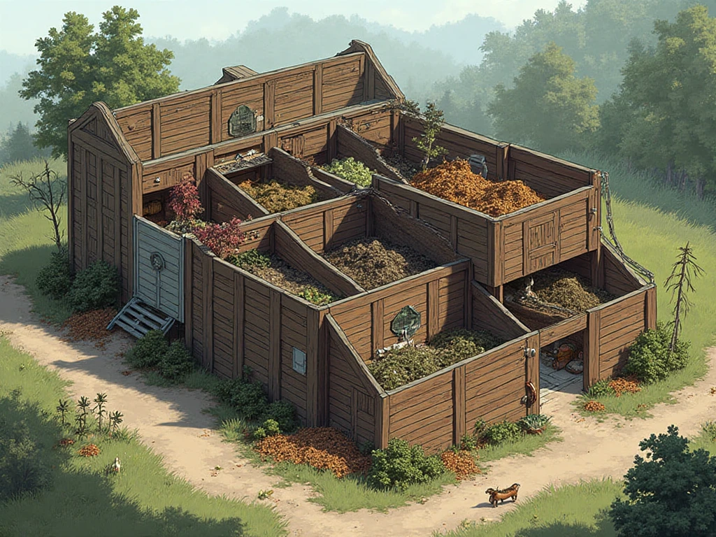 Composting system setup