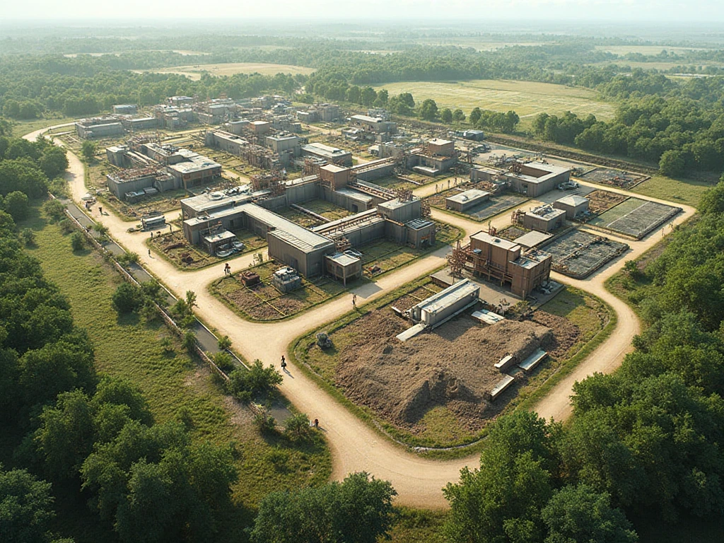 Commercial composting facility