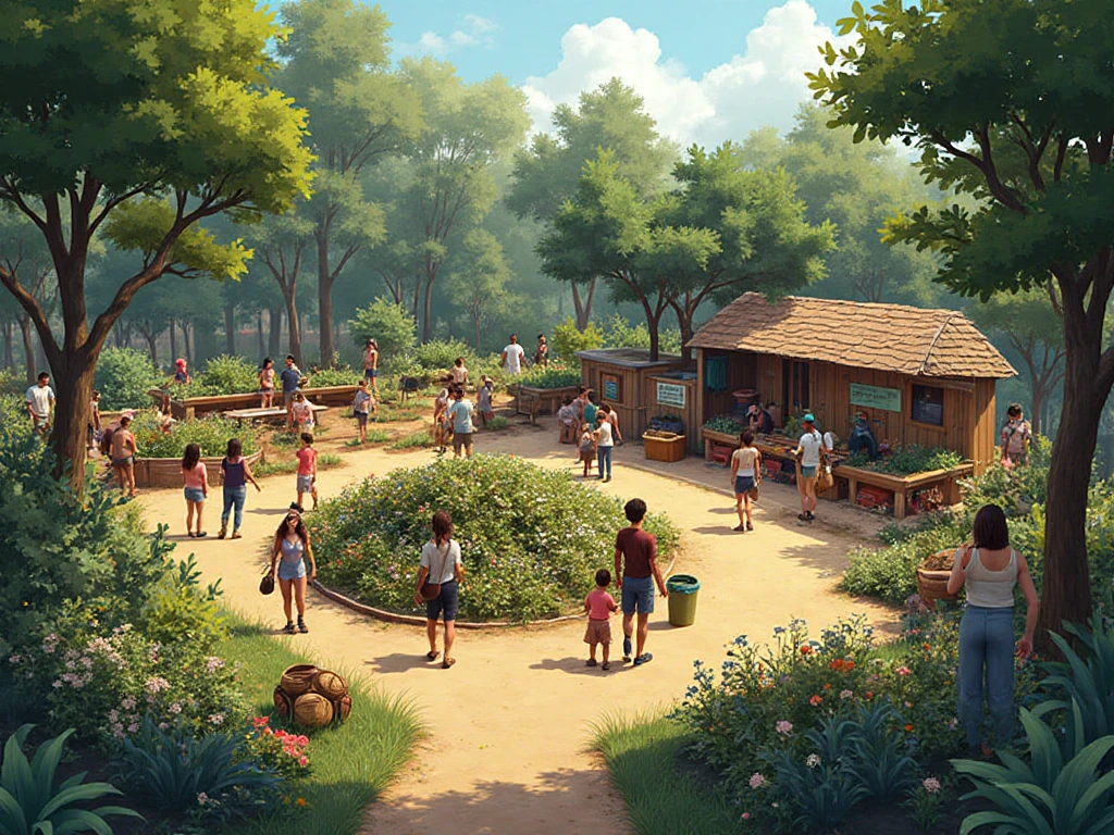 Community composting program